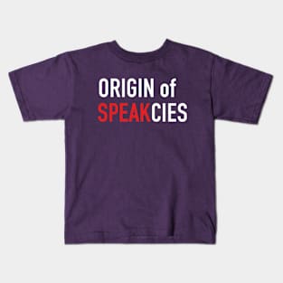 Origin of Speakcies Classic Logo Kids T-Shirt